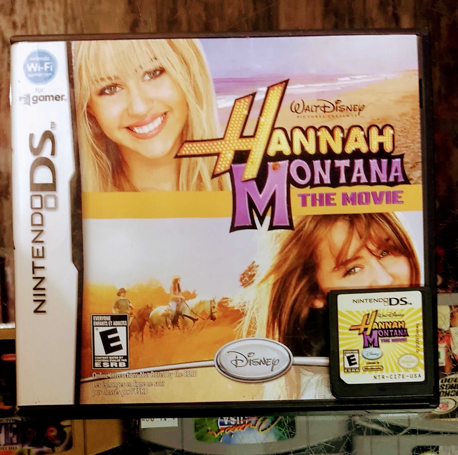 HANNAH MONTANA: THE MOVIE NINTENDO DS - jeux video game-x