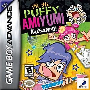 HI HI PUFFY AMIYUMI KAZNAPPED (GAME BOY ADVANCE GBA) - jeux video game-x