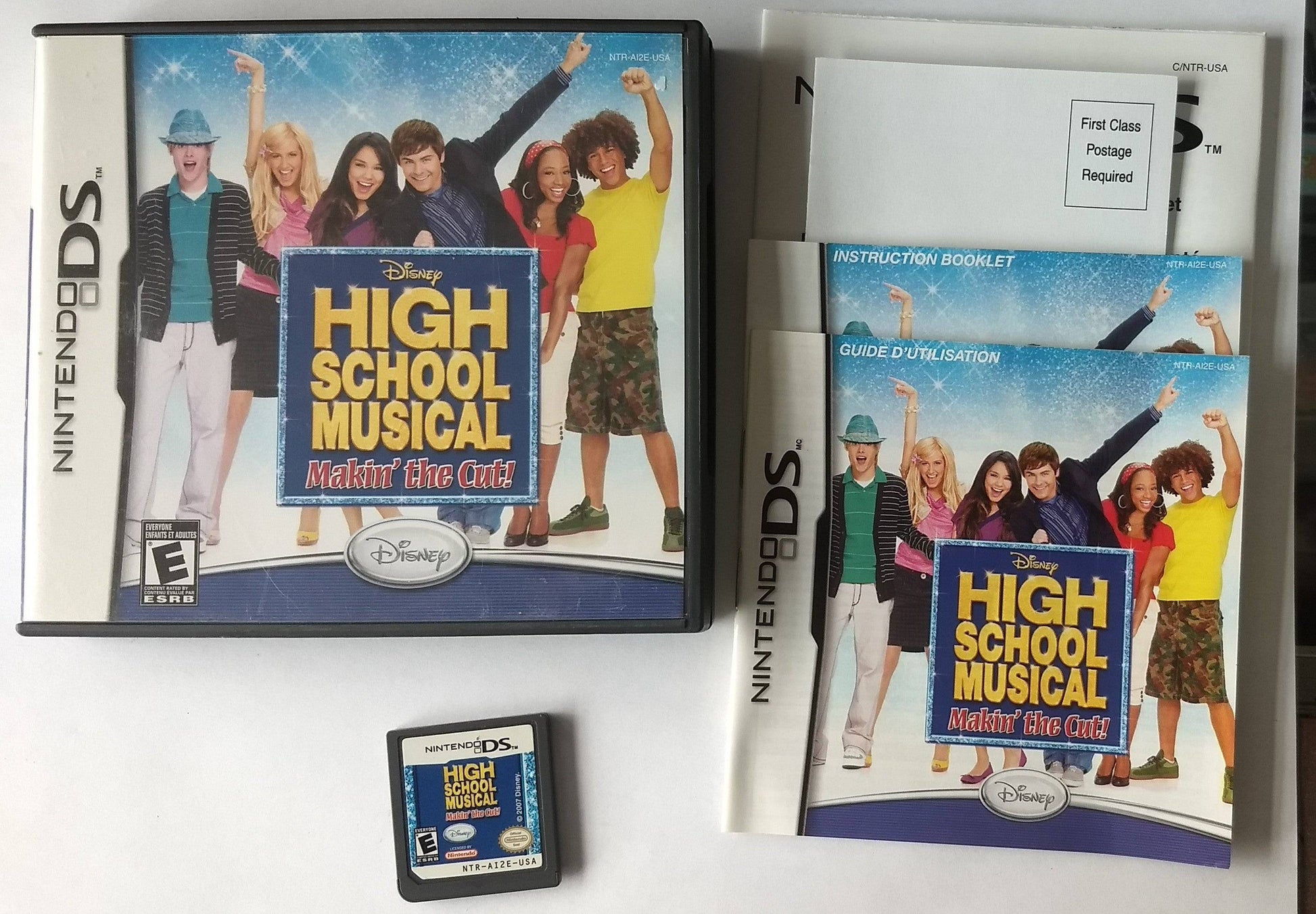 HIGH SCHOOL MUSICAL MAKING THE CUT NINTENDO DS - jeux video game-x