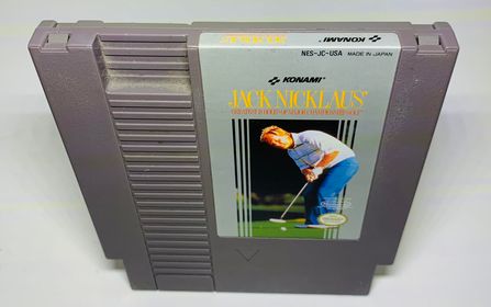 JACK NICKLAUS GOLF NINTENDO NES - jeux video game-x