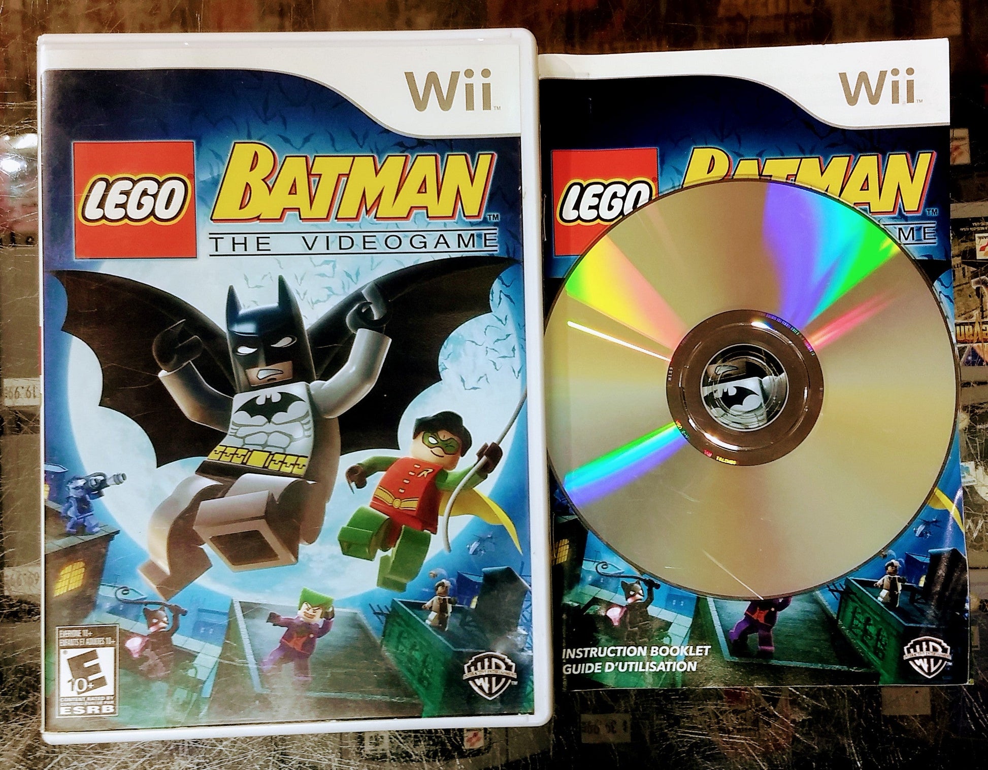 LEGO BATMAN THE VIDEOGAME (NINTENDO WII) - jeux video game-x