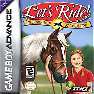 LET'S RIDE SUNSHINE STABLES (GAME BOY ADVANCE GBA) - jeux video game-x
