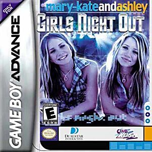 MARY-KATE AND ASHLEY GIRLS NIGHT OUT (GAME BOY ADVANCE GBA) - jeux video game-x