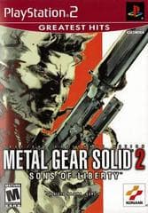 METAL GEAR SOLID 2 SONS OF LIBERTY GREATEST HITS (PS2) - jeux video game-x