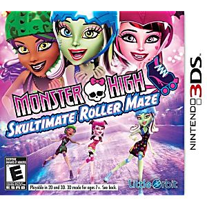 MONSTER HIGH: SKULTIMATE ROLLER MAZE SKRM NINTENDO 3DS - jeux video game-x