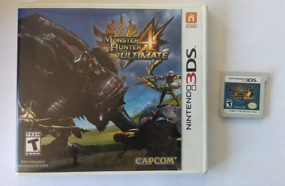 MONSTER HUNTER 4 ULTIMATE NINTENDO 3DS - jeux video game-x