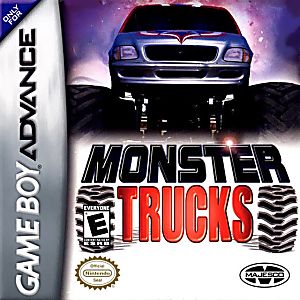 MONSTER TRUCKS (GAME BOY ADVANCE GBA) - jeux video game-x