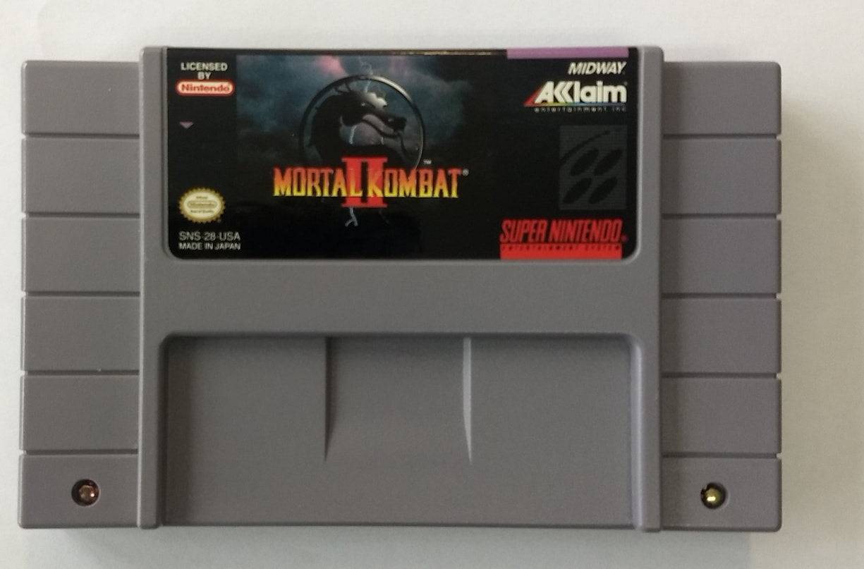 MORTAL KOMBAT MK II 2 SUPER NINTENDO SNES - jeux video game-x