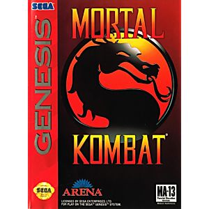 MORTAL KOMBAT (SEGA GENESIS SG) - jeux video game-x