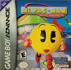 MS. PAC-MAN MAZE MADNESS (GAME BOY ADVANCE GBA) - jeux video game-x