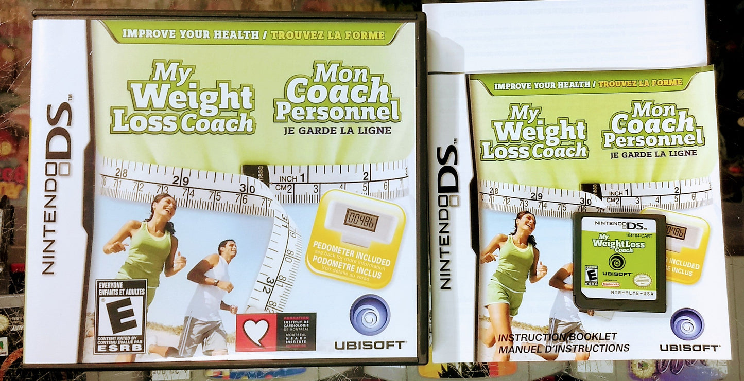 MY WEIGHT LOSS COACH NINTENDO DS - jeux video game-x