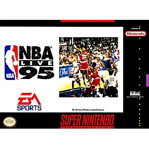 NBA LIVE 95 (SUPER NINTENDO SNES) - jeux video game-x