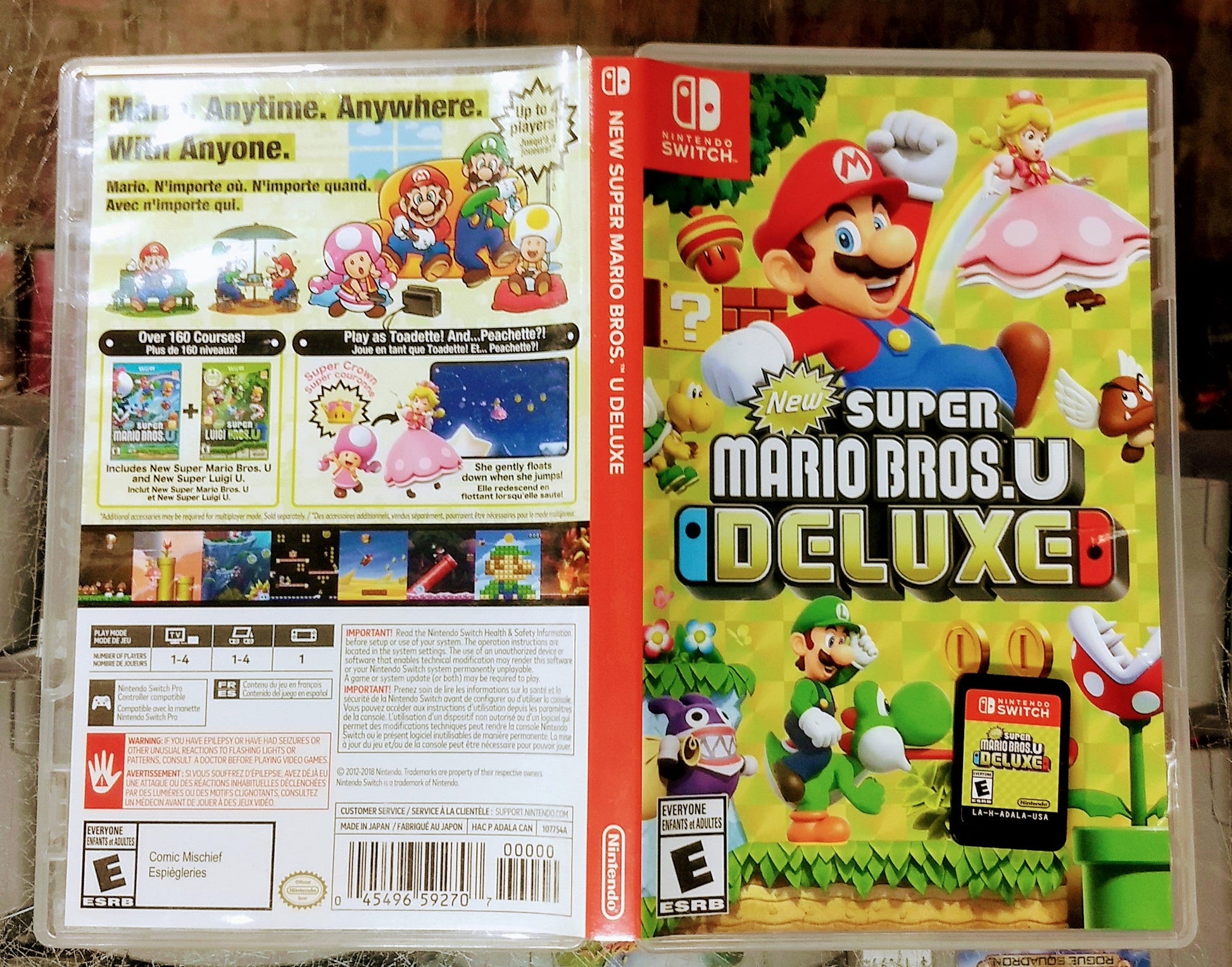 NEW SUPER MARIO BROS. U DELUXE NINTENDO SWITCH - jeux video game-x