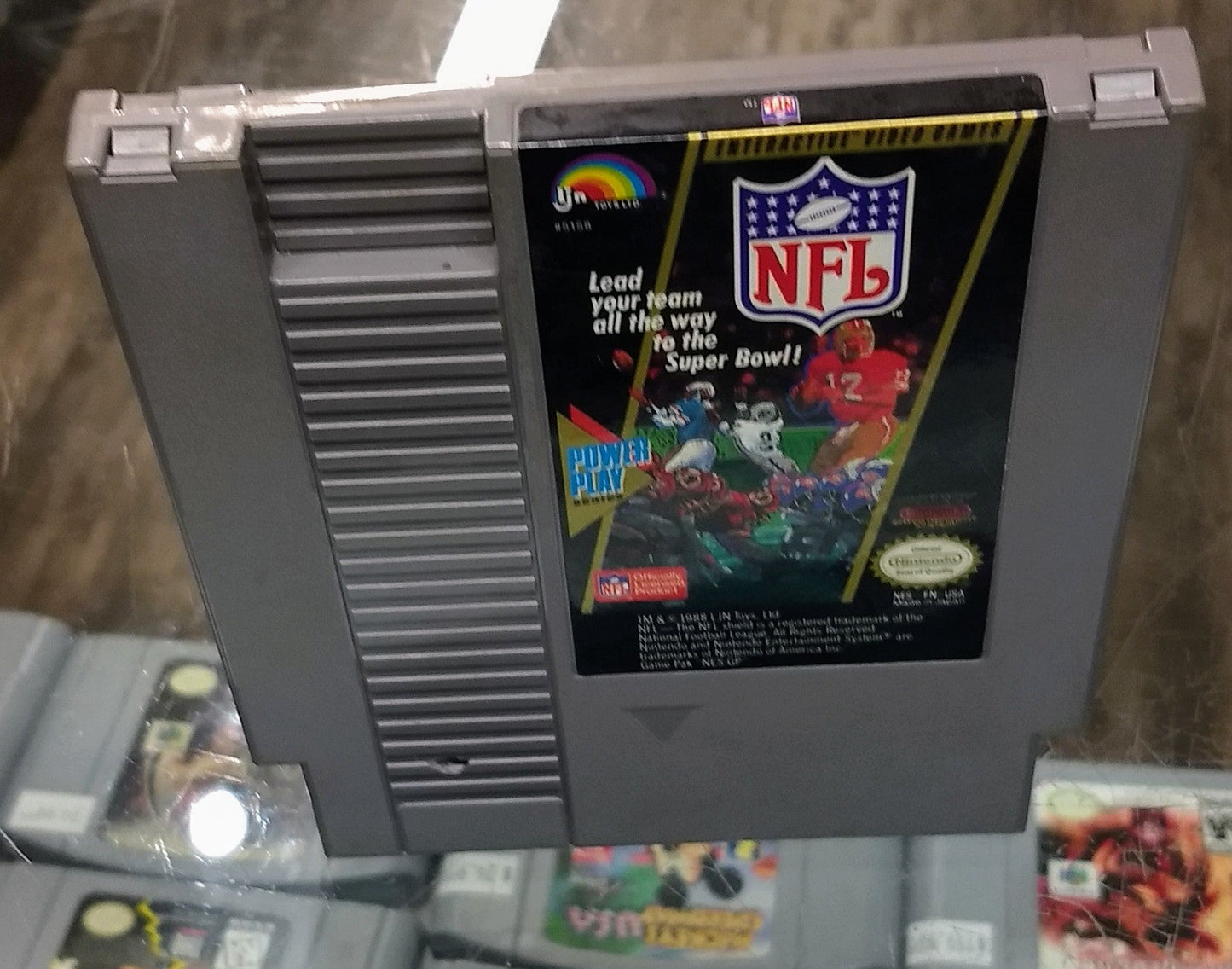 NFL FOOTBALL NINTENDO NES - jeux video game-x