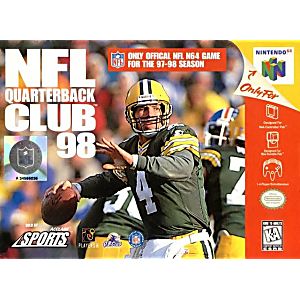NFL QUARTERBACK CLUB 98 NINTENDO 64 N64 - jeux video game-x