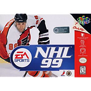 NHL 99 NINTENDO 64 N64 - jeux video game-x