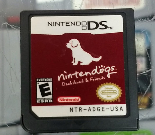 NINTENDOGS DACHSHUND AND FRIENDS NINTENDO DS - jeux video game-x