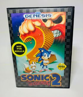 SONIC THE HEDGEHOG 2 NOT FOR RESALE NFR SEGA GENESIS SG - jeux video game-x