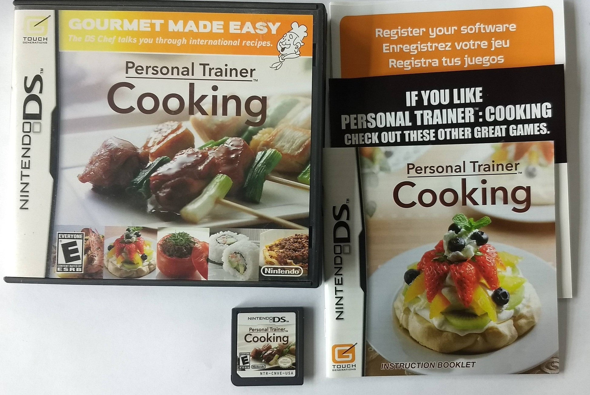 PERSONAL TRAINER COOKING NINTENDO DS - jeux video game-x