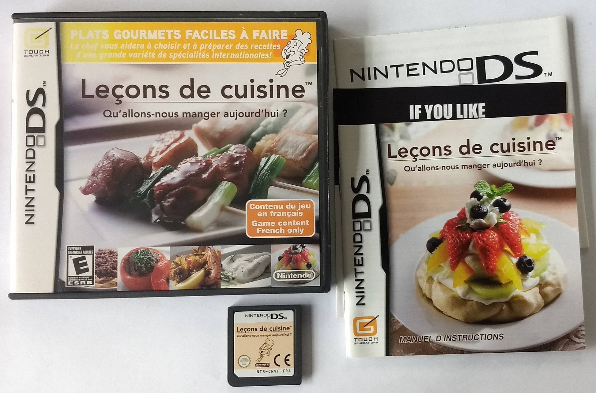 PERSONAL TRAINER COOKING NINTENDO DS - jeux video game-x