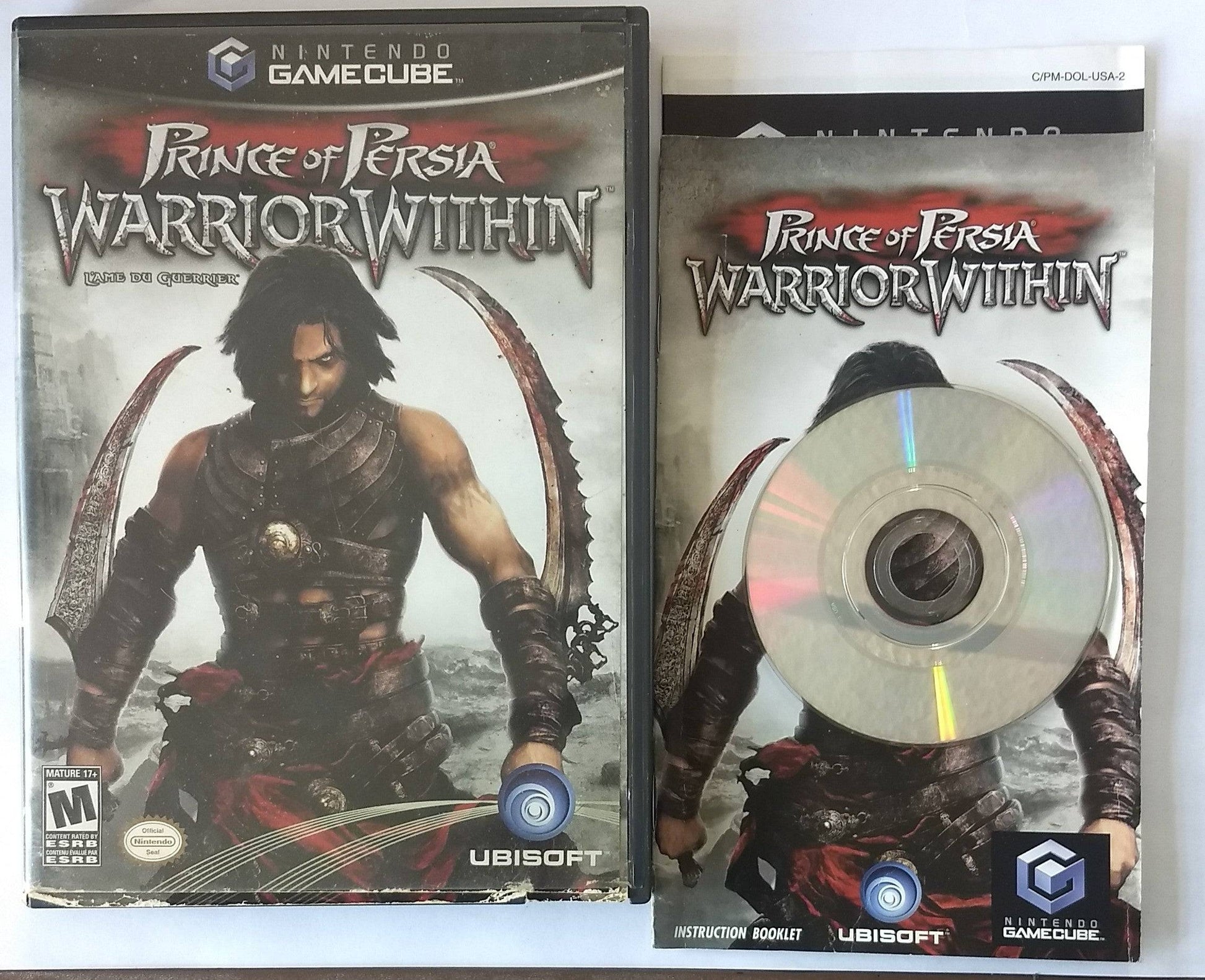 PRINCE OF PERSIA : WARRIOR WITHIN NINTENDO GAMECUBE NGC - jeux video game-x