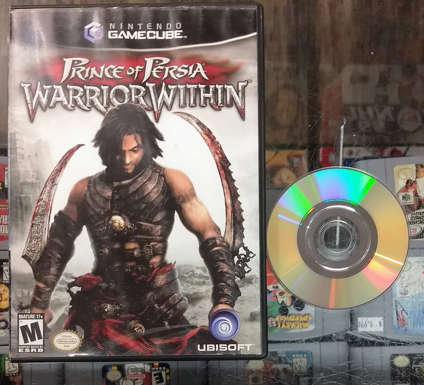 PRINCE OF PERSIA : WARRIOR WITHIN NINTENDO GAMECUBE NGC - jeux video game-x
