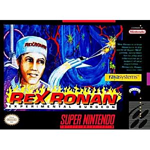 REX RONAN EXPERIMENTAL SURGEON SUPER NINTENDO - jeux video game-x
