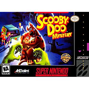 SCOOBY-DOO MYSTERY (SUPER NINTENDO SNES) - jeux video game-x