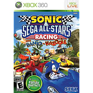 SONIC & SEGA ALL-STARS RACING XBOX 360 X360 - jeux video game-x