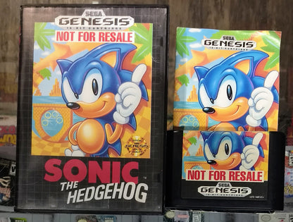 SONIC THE HEDGEHOG SEGA GENESIS SG - jeux video game-x