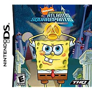 SPONGEBOB ATLANTIS SQUAREPANTS NINTENDO DS - jeux video game-x