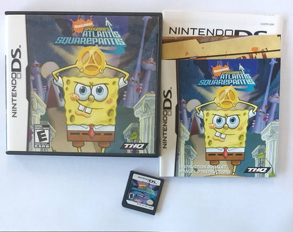 SPONGEBOB ATLANTIS SQUAREPANTS NINTENDO DS - jeux video game-x