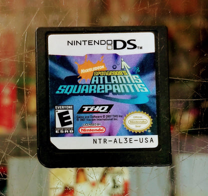 SPONGEBOB ATLANTIS SQUAREPANTS NINTENDO DS - jeux video game-x