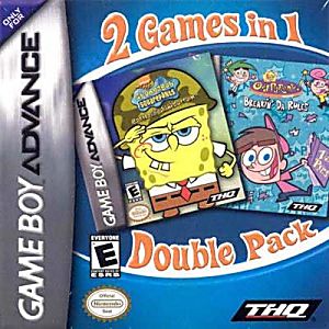 SPONGEBOB SQUAREPANTS AND FAIRLY ODDPARENTS GAME BOY ADVANCE GBA - jeux video game-x