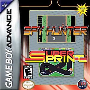 SPY HUNTER AND SUPER SPRINT (GAME BOY ADVANCE GBA) - jeux video game-x