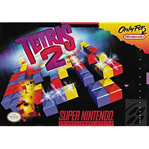 TETRIS 2 SUPER NINTENDO SNES - jeux video game-x