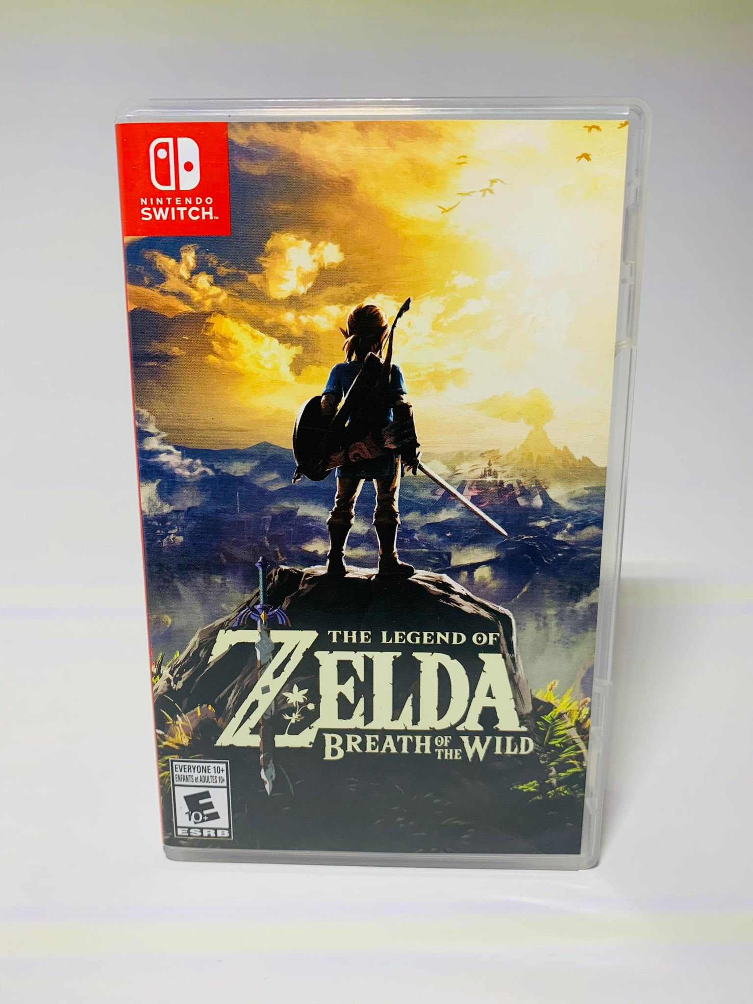 THE LEGEND OF ZELDA BREATH OF THE WILD BOTW NINTENDO SWITCH - jeux video game-x