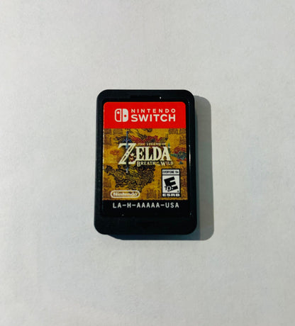 THE LEGEND OF ZELDA BREATH OF THE WILD BOTW NINTENDO SWITCH - jeux video game-x