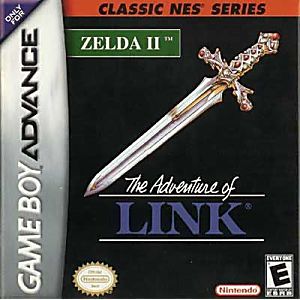 THE LEGEND OF ZELDA II 2 THE ADVENTURE OF LINK CLASSIC NES SERIES GAME BOY ADVANCE GBA - jeux video game-x