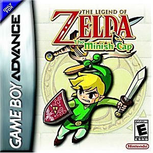 THE LEGEND OF ZELDA THE MINISH CAP GAME BOY ADVANCE GBA - jeux video game-x