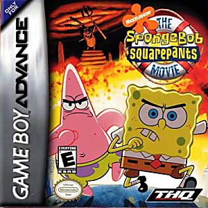 THE SPONGEBOB SQUAREPANTS MOVIE (GAME BOY ADVANCE GBA) - jeux video game-x