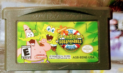 THE SPONGEBOB SQUAREPANTS MOVIE (GAME BOY ADVANCE GBA) - jeux video game-x