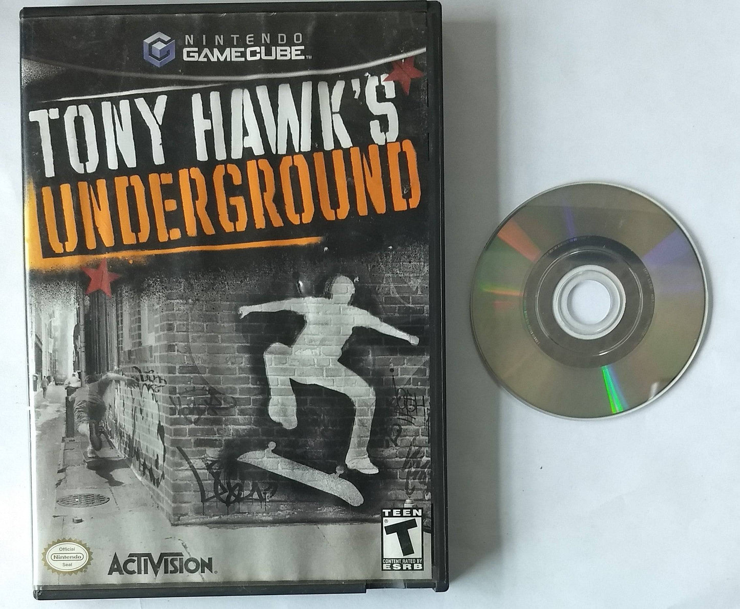 TONY HAWK'S UNDERGROUND THUG (NINTENDO GAMECUBE NGC) - jeux video game-x