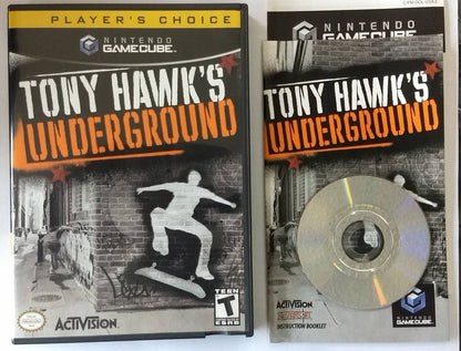 TONY HAWK'S UNDERGROUND THUG PLAYER'S CHOICE (NINTENDO GAMECUBE NGC) - jeux video game-x