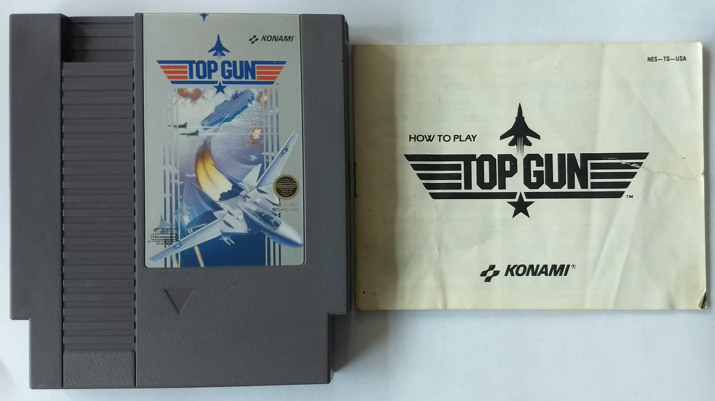 TOP GUN NINTENDO NES - jeux video game-x
