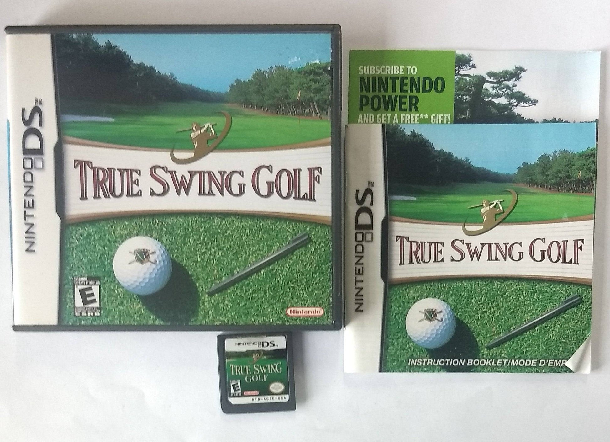 TRUE SWING GOLF NINTENDO DS - jeux video game-x