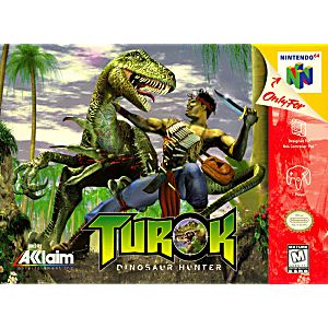 TUROK DINOSAUR HUNTER NINTENDO 64 N64 - jeux video game-x