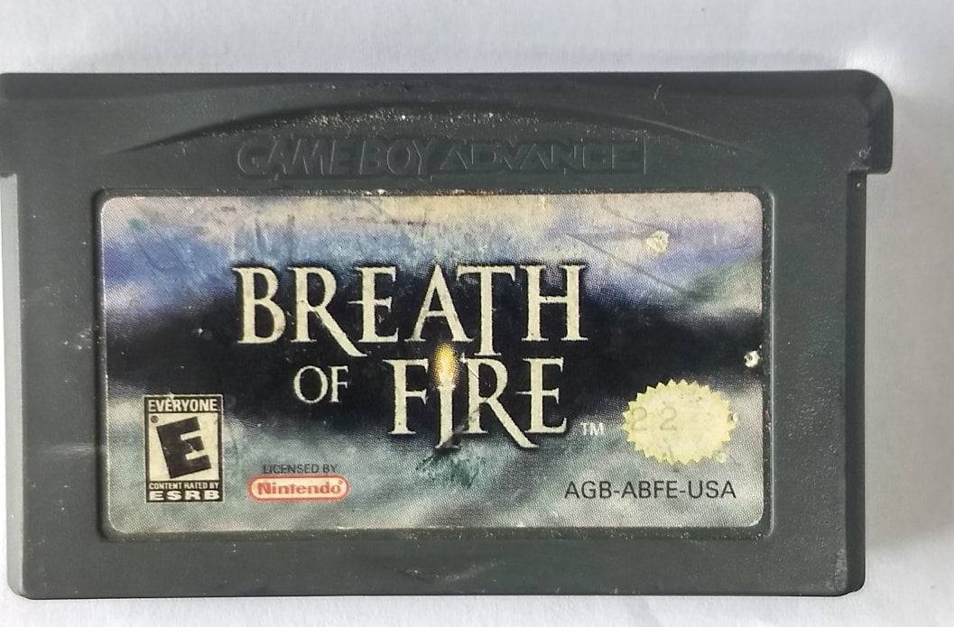 BREATH OF FIRE (GAME BOY ADVANCE GBA) - jeux video game-x