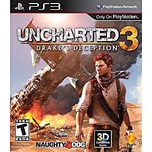 UNCHARTED 3 : DRAKE'S DECEPTION PLAYSTATION 3 PS3 - jeux video game-x