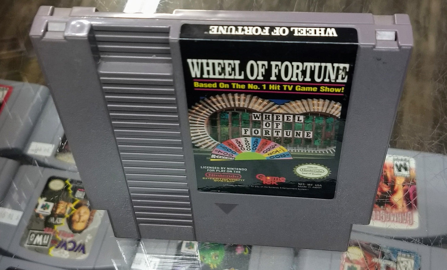 WHEEL OF FORTUNE NINTENDO NES - jeux video game-x